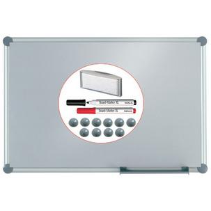 Weißwandtafel 2000 MAULpro - Komplett-Set silver inkl. Zubehör 63124-84