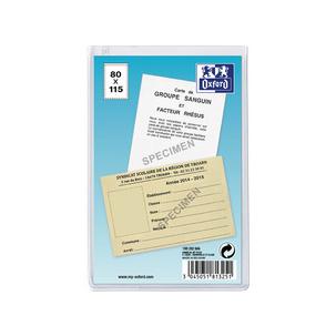 Ausweishülle, 83 x 120 mm 100210789