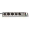 Steckdosenleiste Super-Solid-Line, silber