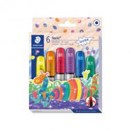 Gelmalstift Noris "Glitter", 6er Kartonetui