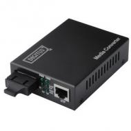 Fast Ethernet Medien Konverter, RJ45 - LWL-SC