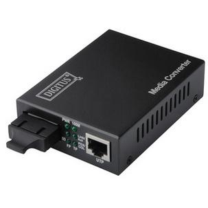 Fast Ethernet Medien Konverter, RJ45 - LWL-SC DN-82020-1