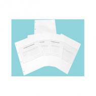 ELVE Classeur "Assemblée générale", 4 anneaux, en PVC noir avec recharge, 100 feuillets velin foliotés et page de garde imprimée pour signature, titre frappé or en premire de couverture et sur la tranche du dos, feuillet au format A4, format reliure: 320 x 260 mm (D70)