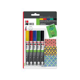 Acrylmarker "Deco Painter matt", 5er Blister 0122000000081