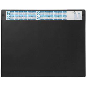 Schreibunterlage mit Jahreskalender, schwarz 7205-07
