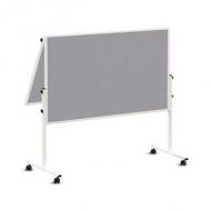 Moderationstafel solid, grau