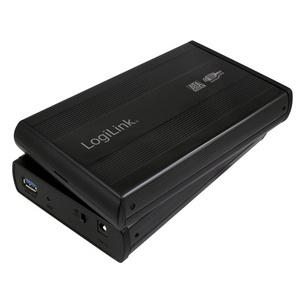 3,5" SATA Festplatten-Gehäuse, schwarz UA0107