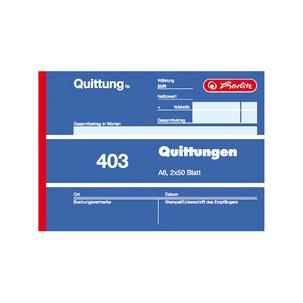 Formularbuch 403 - Quittung 300010509