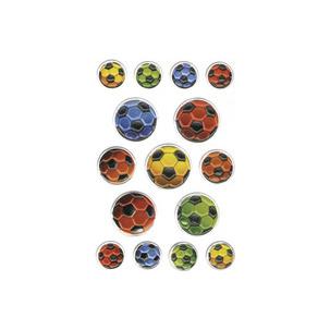 Bunte Fußbälle 6251