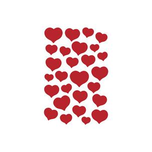 (2) Rote Herzen 6021