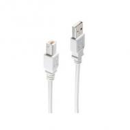 USB 2.0 Anschlusskabel, USB-A Stecker - USB-B Stecker