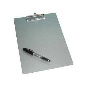 Symbolbild: Klemmbrett, aus Metall (Lieferung ohne Kugelschreiber) 57 854