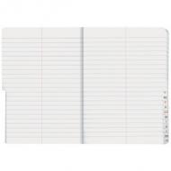 Innenansicht Vokabelheft mit Register