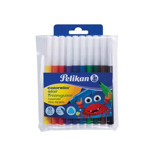 Fasermaler colorella star Triangular, 10er Etui 300011634