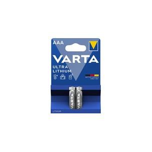 Lithium Batterie Ultra Lithium Micro (AAA), 2er Blister 06103 301 402