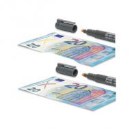 Falschgeld-Prüfstift "Safescan 30", Anwendung echt - falsch