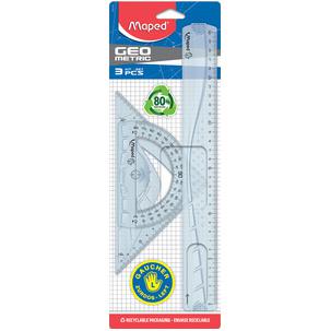 Geometrie-Set für Linkshänder, 3-teilig 897118