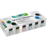 Marmorierfarbe "Magic Marble", Set Grundfarben