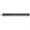 19" Steckdosenleiste Alu-Line