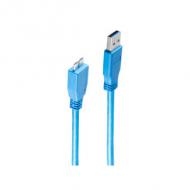 USB 3.0 Micro Anschlusskabel, USB-A - Micro USB-B