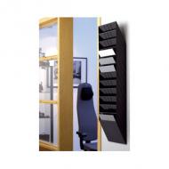 Wand-Prospekthalter "FLEXIBOXX 12", schwarz - Anwendung