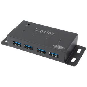 USB 3.0 Hub für Wandmontage, 4 Port UA0149
