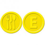 Wertmarken "Essen", gelb