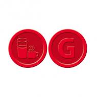 Wertmarken "Getränke", rot