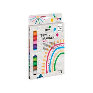 Textilmarker medium "Junior", 12er-Set 90720