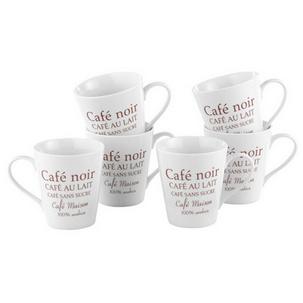 Kaffeebecher FAKT, 6er Set 302-007