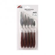Malmesser, 5er Set