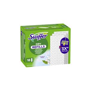Symbolbild: Trocken-Bodenwischtücher, Nachfüllpack, mit febreze-Duft 8700216677363