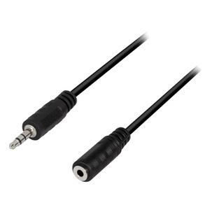 Symbolbild: Audiokabel, 3,5 mm Klinkenstecker - 3,5 mm Klinkenkupplung CA1054