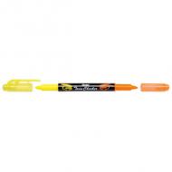 Textmarker TWIN CHECKER, gelb / orange