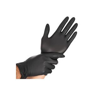 Symbolbild: Nitril-Handschuh "DARK" 27058