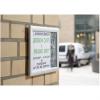 Plakatrahmen "Outdoor", Anwendung