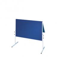 Moderationstafel X-tra! Line, klappbar - Filz, blau
