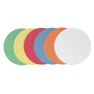 Symbolbild: Moderationskarte Kreis - Durchmesser: 95 mm UMZH 10 99