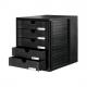 Schubladenbox SYSTEMBOX, schwarz 1450-13