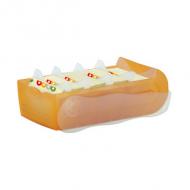 Lernkartei CROCO, orange-transluzent