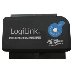 USB 3.0 - IDE & SATA Adapter mit OTB-Funktion AU0028A