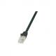 Patchkabel Kat. 5e U/UTP, schwarz CP1045U