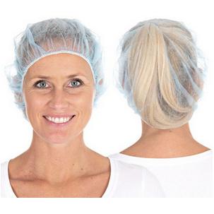 Symbolbild: Baretthaube Bettina Light, blau 12601