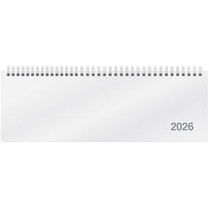 Tischkalender "ac-Wochenquerterminer", weiß 7031701006