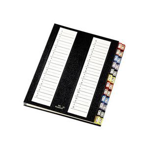 Symbolbild: Pultordner Serie 11, 24 Fächer 11.32 NOIR