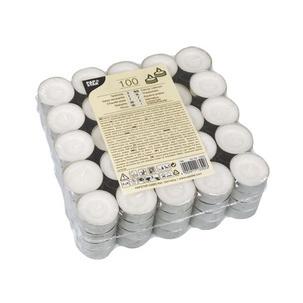 Teelichter, weiß - Großpackung 13302