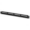 19" Patch Panel Kat.6, Klasse E, ungeschirmt