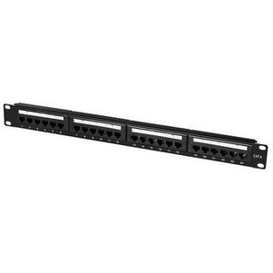 19" Patch Panel Kat.6, Klasse E, ungeschirmt  NP0004