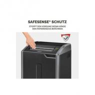 Fellowes Aktenvernichter Powershred 485i, Streifen 5,8 mm ------------ für den Markt: D  /  F  /  NL  /  A  /  L ------------Schnittleistung: 38 - 40 Blatt, Auffangvolumen: 142 Liter, Arbeitsbreite: 405 mm, vernichtet CDs / Kreditkarten / Heft-& Büroklammern, Sicherheitsstufe: P-2 / O-2 / T-2, schwarz / silber, Maße: (B)635 x (T)508 x (H)965 mm  (4699501)