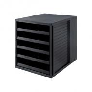 Schubladenbox SCHRANK-SET KARMA, schwarz